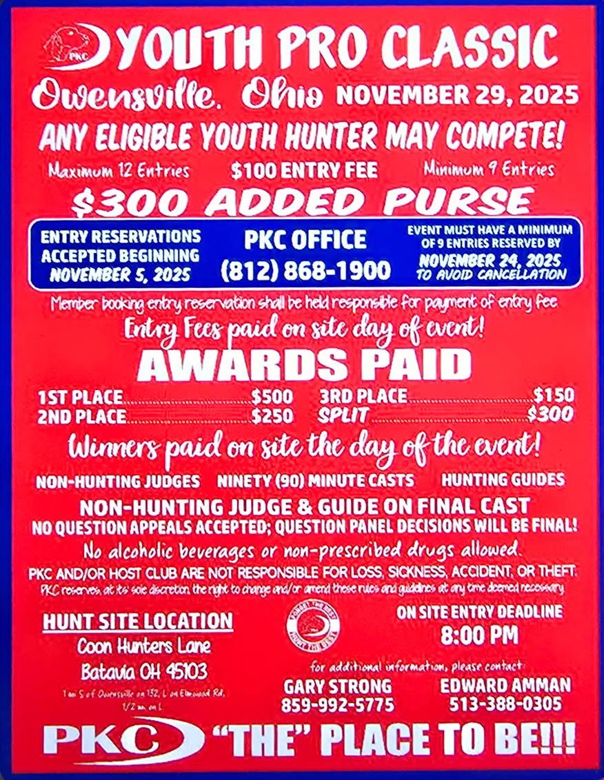 Youth Pro Classic OHIO PKC HUNT