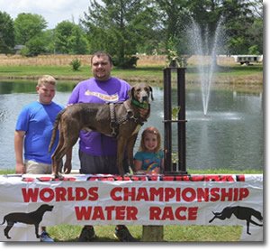 water dog races